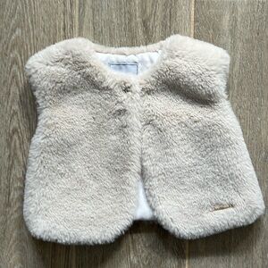 Mayoral Girls Fur Vest